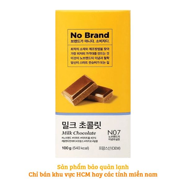 2 Thanh Socola Sữa 90g Nhãn Hiệu No Brand | Có Mã Giảm Giá